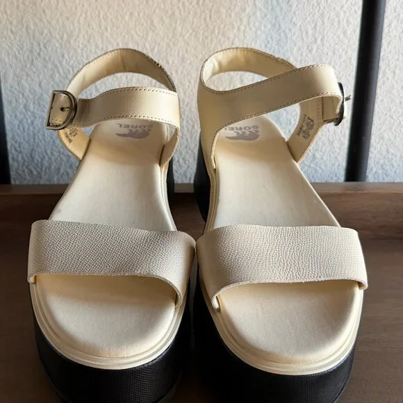 SOREL Dayspring ankle strap platform sandal - Size 9 - New - Picture 3 of 8